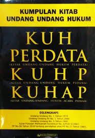 Kumpulan kitab undang-undang hukum KUH Perdata KUHP KUHAP