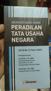 Amendemen Undang-undang peradilan tata usaha negara