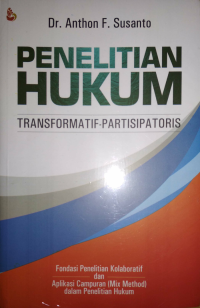 Image of Penelitian Hukum: Transormatif-Partisipatoris