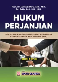 Image of Hukum Perjanjian: Penjelasan Makna Pasal-Pasal Perjanjian Bernama Dalam KUH Perdata (BW)