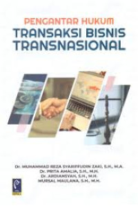 Image of Pegantar Hukum Transaksi Bisnis Transnasional