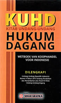Image of KUHD kitab undang-undang hukum dagang