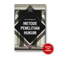 Image of Metode penelitian hukum
