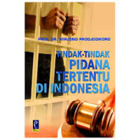 Image of Tindak -tindak pidana tertentu di indonesia